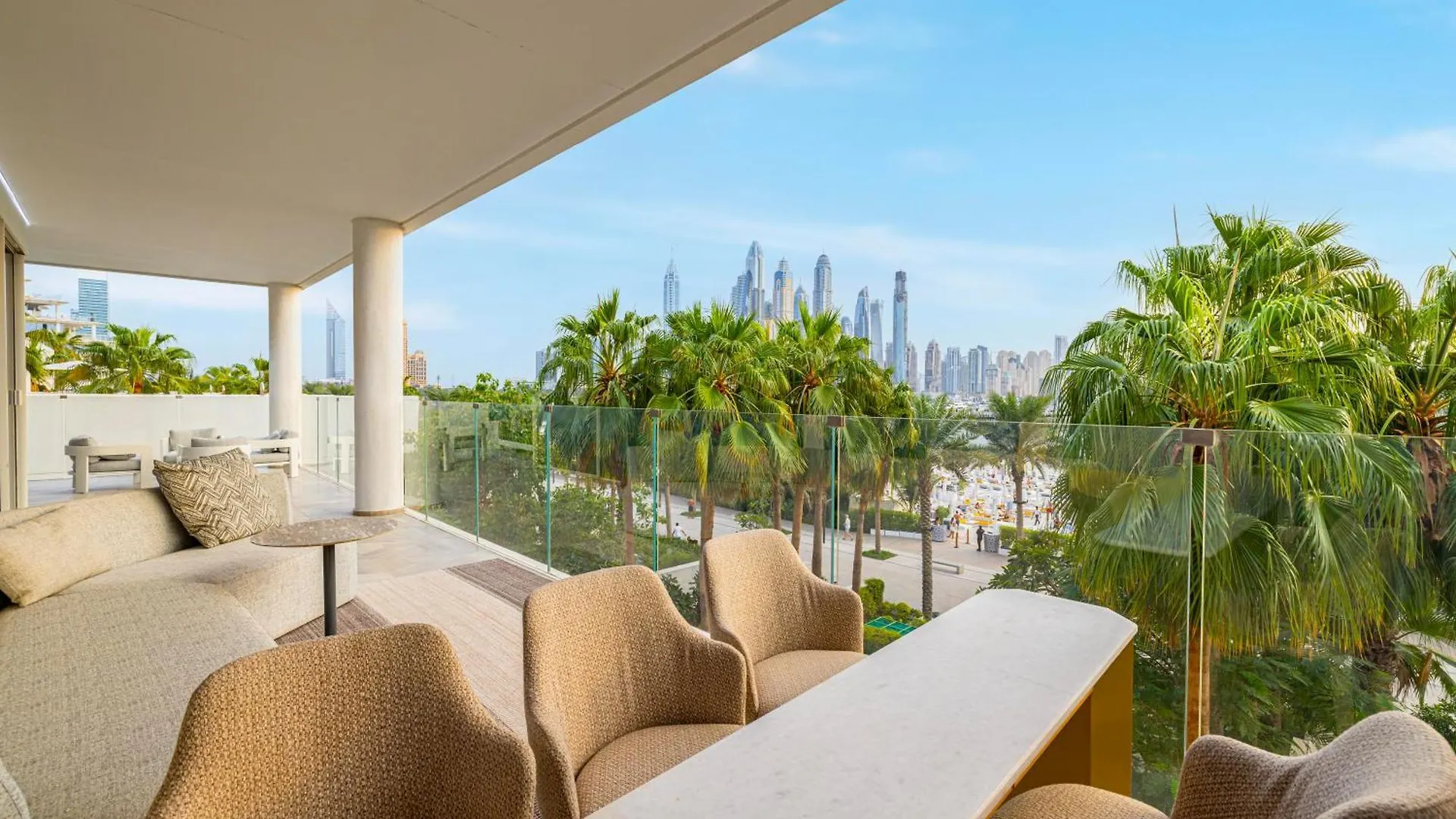 Five Palm Upgraded 4 Bedrooms With Private Pool Dubai 0*,